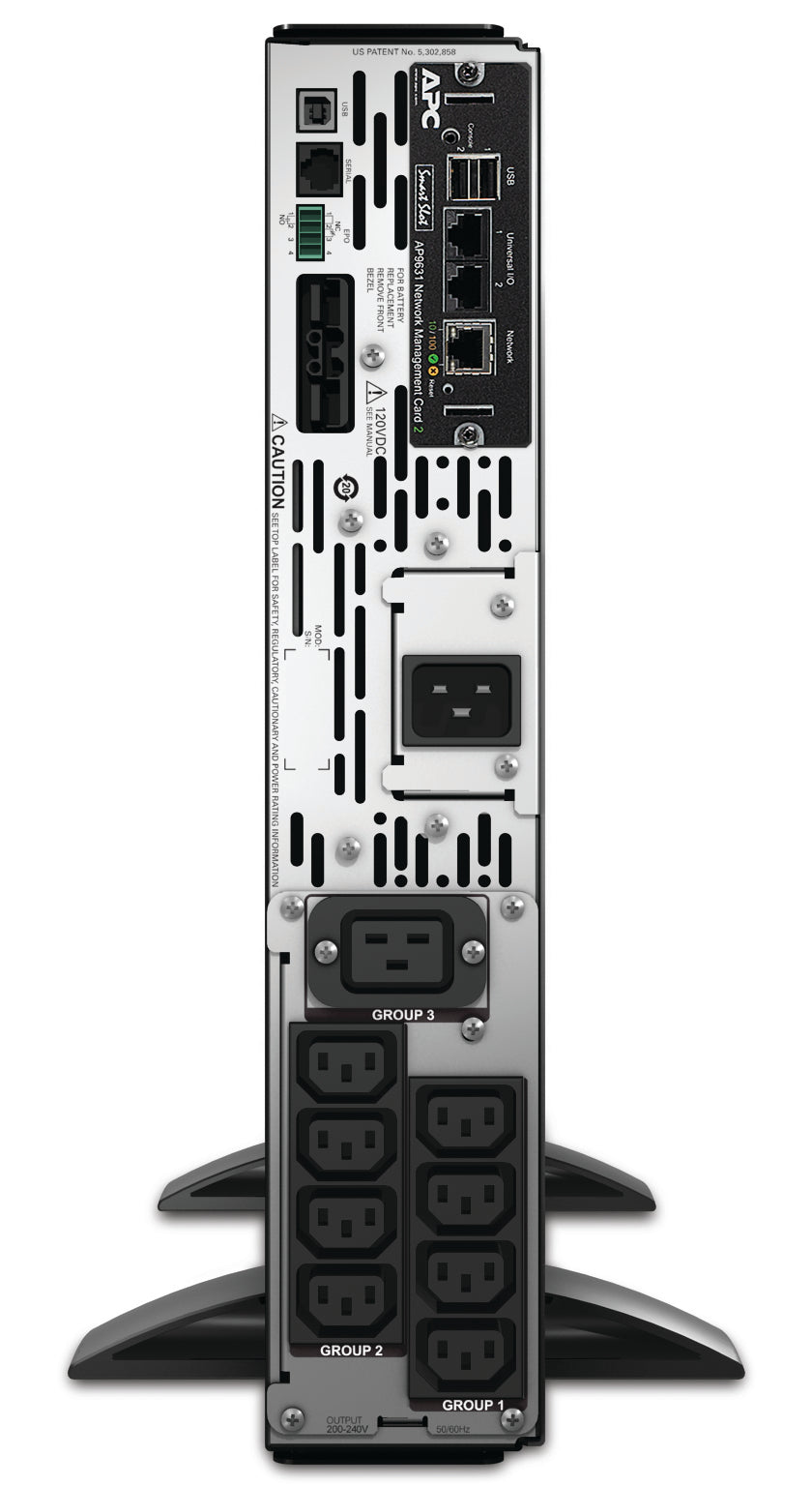 APC Smart-UPS X 3000VA Rack/Tower LCD 200-240V SNMP SMX3000RMHV2UNC