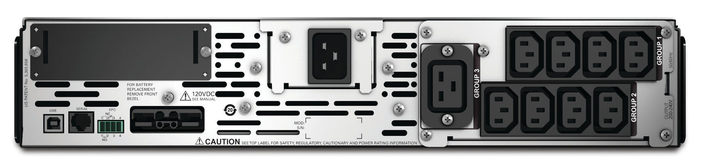 APC Smart-UPS X 3000VA Rack/Tower Extended Run SMX3000RMHV2U