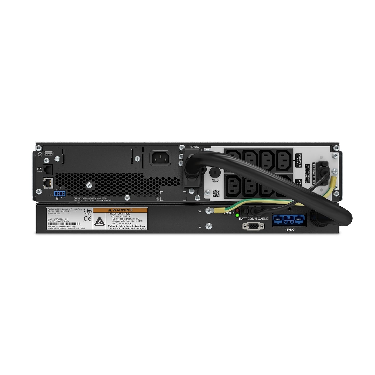 APC Smart-UPS SRT Li-Ion 1500VA Online 230V SRTL1500RMXLI