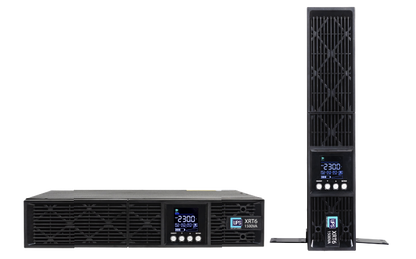 UPS Solutions XRT6 Online UPS 1.5KVA with 10 Year Design Life Batteries as Standard - 230V Rack/Tower 2U w/ long Life Battery - XRT6-1500L